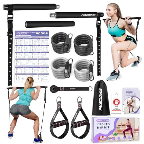 Pilates Bar Kit With Resistance Bands